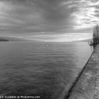 Buy canvas prints of Lake Zurich Switzerland Panorama by David Pyatt
