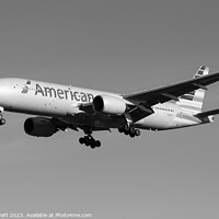 Buy canvas prints of American Airlines Boeing 777-223    by David Pyatt