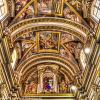 Buy canvas prints of Mdina Cathedral Malta     by David Pyatt
