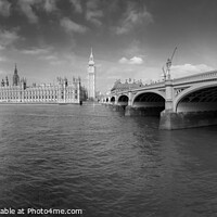 Buy canvas prints of Westminster London Panorama by David Pyatt