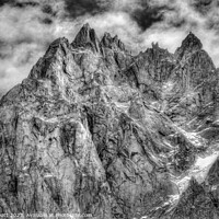 Buy canvas prints of French Alps Chamonix  by David Pyatt