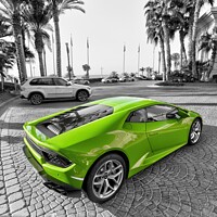 Buy canvas prints of Lamborghini Huracan Style by David Pyatt