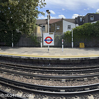 Buy canvas prints of London Tube Station Panorama  by David Pyatt