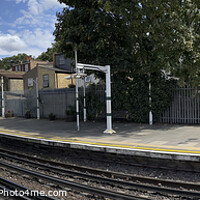 Buy canvas prints of London Overground Tube Station Panorama  by David Pyatt