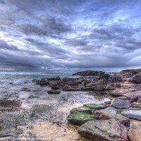 Buy canvas prints of  Cornish Beach Vista by David Pyatt