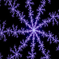 Buy canvas prints of Snowflake art by David Pyatt