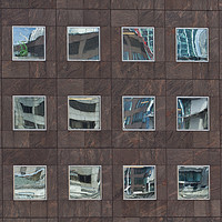 Buy canvas prints of London reflections by David Pyatt
