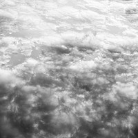 Buy canvas prints of Monochrome Clouds by David Pyatt
