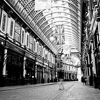 Buy canvas prints of Leadenhall Market London With 