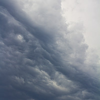 Buy canvas prints of Storm Clouds Rising by David Pyatt