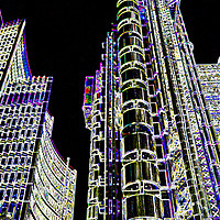 Buy canvas prints of Willis Group and Lloyd's of London Art by David Pyatt