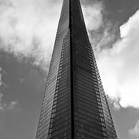 Buy canvas prints of The Shard London by David Pyatt