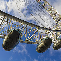 Buy canvas prints of The London Eye by David Pyatt