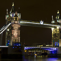 Buy canvas prints of Tower Bridge London by David Pyatt
