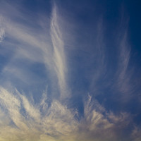 Buy canvas prints of Sunset Clouds by David Pyatt