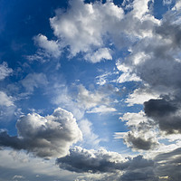 Buy canvas prints of In The Clouds by David Pyatt