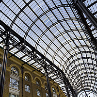 Buy canvas prints of Hays Galleria London by David Pyatt