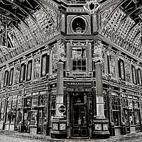 Buy canvas prints of Leadenhall Market Art by David Pyatt