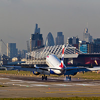 Buy canvas prints of British Airways London by David Pyatt