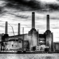Buy canvas prints of Battersea Power-Station London by David Pyatt