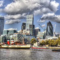 Buy canvas prints of A  London View by David Pyatt