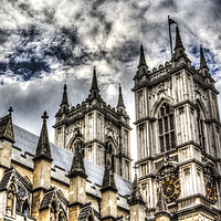 Buy canvas prints of Westminster Abbey London by David Pyatt