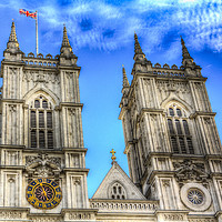 Buy canvas prints of Westminster Abbey London by David Pyatt