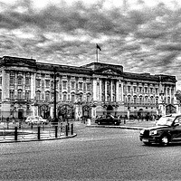 Buy canvas prints of Buckingham Palace Art by David Pyatt
