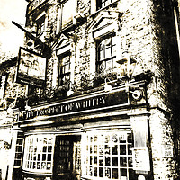 Buy canvas prints of The Prospect Of Whitby Pub London Vintage by David Pyatt