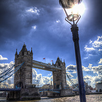 Buy canvas prints of Tower Bridge View by David Pyatt