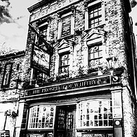Buy canvas prints of The Prospect Of Whitby Pub London by David Pyatt