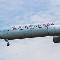 Buy canvas prints of Air Canada Boeing 777 by David Pyatt