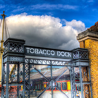 Buy canvas prints of Tobaco Dock London by David Pyatt