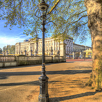 Buy canvas prints of Buckingham Palace by David Pyatt