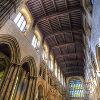 Buy canvas prints of Rochester Cathedral by David Pyatt