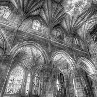 Buy canvas prints of St Giles Cathedral Edinburgh by David Pyatt