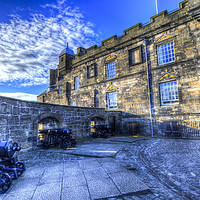 Buy canvas prints of Edinburgh Castle Scotland by David Pyatt