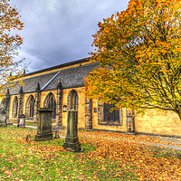 Buy canvas prints of Greyfriars Kirk Church Edinburgh by David Pyatt