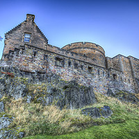 Buy canvas prints of Edinburgh Castle by David Pyatt