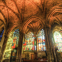 Buy canvas prints of St Giles Cathedral Edinburgh Scotland by David Pyatt