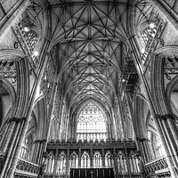 Buy canvas prints of York Minster Cathedral by David Pyatt