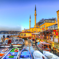 Buy canvas prints of The Bosphorus Istanbul by David Pyatt