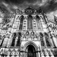 Buy canvas prints of York Minster Cathedral by David Pyatt