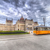 Buy canvas prints of Budapest Parliament by David Pyatt