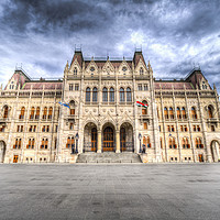 Buy canvas prints of Budapest Parliament by David Pyatt