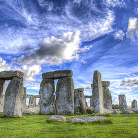 Buy canvas prints of Stonehenge  by David Pyatt