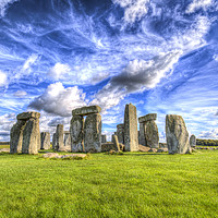 Buy canvas prints of Stonehenge Ancient Britain by David Pyatt