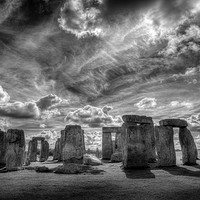 Buy canvas prints of Stonehenge Vista  by David Pyatt