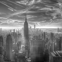 Buy canvas prints of New York Skyline by David Pyatt