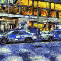 Buy canvas prints of NYPD Art by David Pyatt